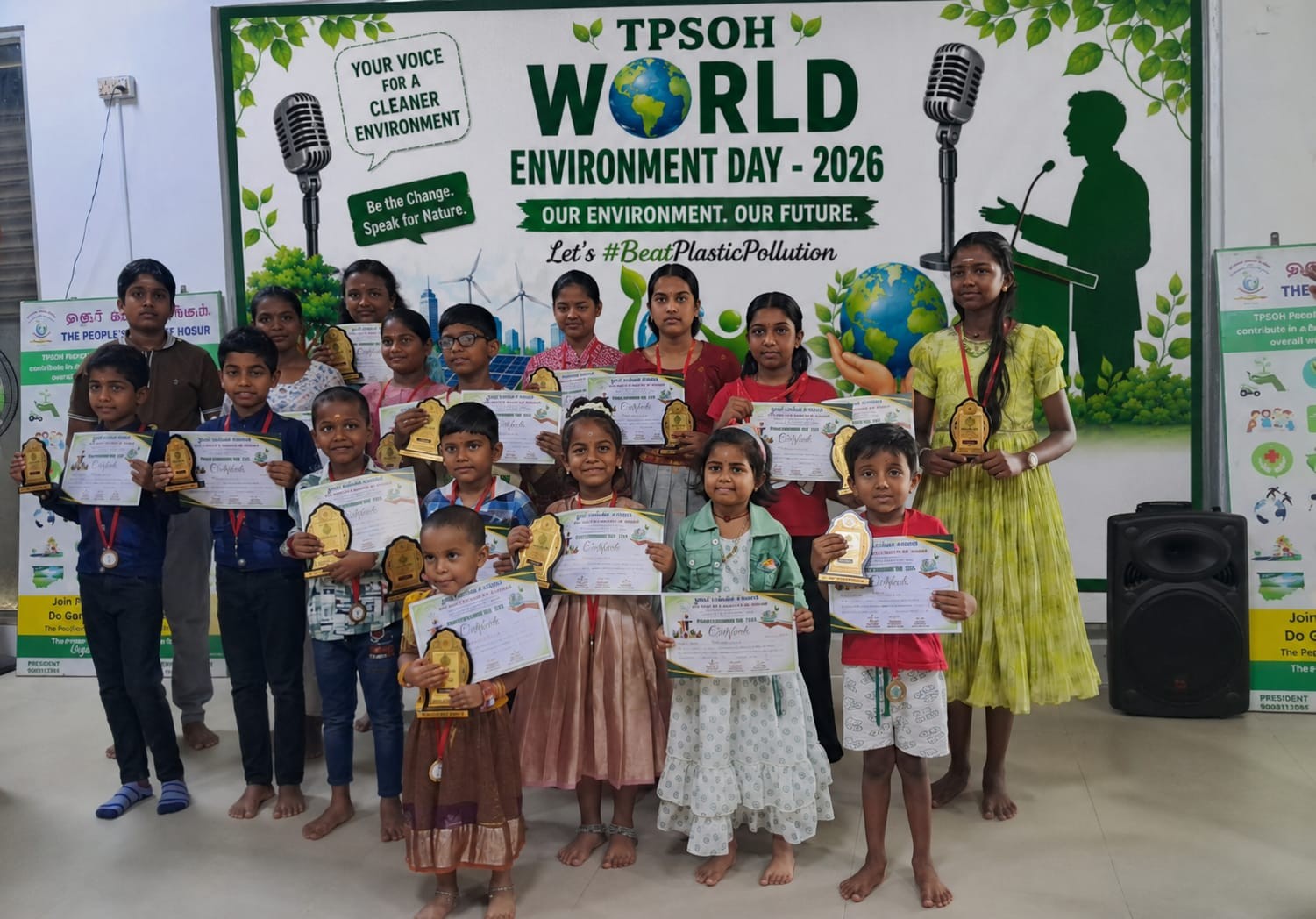 World Environment Drawing & Speech Competition - Prize Distribution